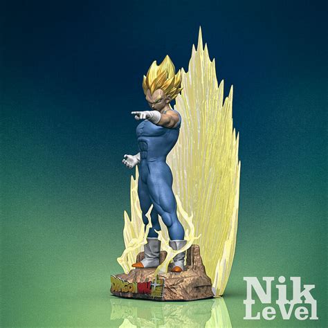 Vegeta Dragon Ball 3d Printable 3d Model 3d Printable Cgtrader