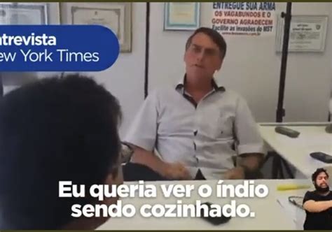 Bolsonaro Mentiu Os Yanomami N O Tem Pr Tica De Canibalismo Jornal