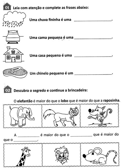 Atividades Sobre Grau Dos Substantivos - RETOEDU