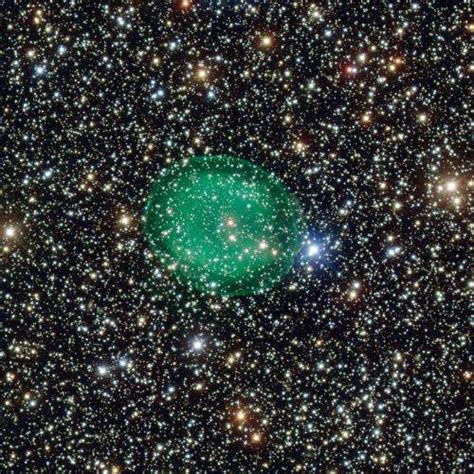 A Ghostly Green Bubble VLT Snaps A Planetary Nebula