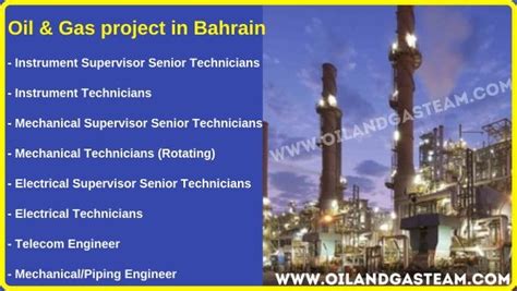 Instrument Electrical Mechanical Supervisor Senior Technicians Telecom