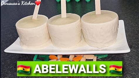 Ghanaian Ice Cream Authentic Abelewalls Recipe Business Idea Milk