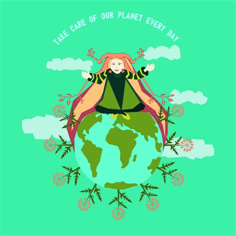 World Environment Day Or Earth Day Concept Save Our Planet Take Care