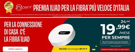 Iliad Lancia La Sua Prima Offerta Fibra Con Router Wi Fi Sostariffe It