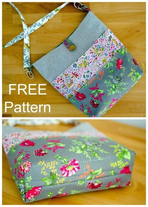 Free Tote Bag Pattern With Inside Pockets With Sewing Tutorial All Of