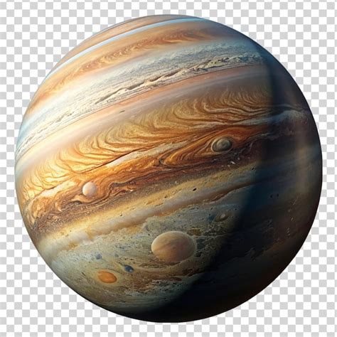 Premium PSD Jupiter Planet Isolated On Transparent Background