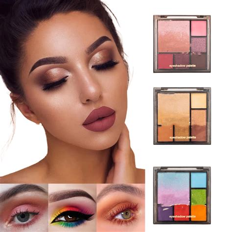 Colors Nude Eyeshadow Palette Matte Shimmer Glitter Eyeshadow Makeup Long Lasting Blendable