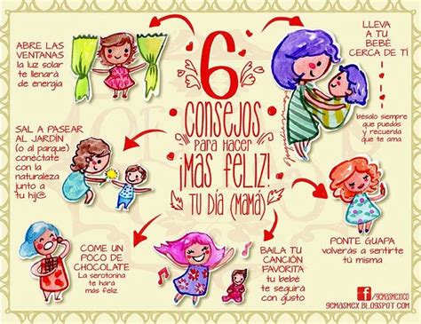 Consejos Para Hacer Más Feliz Tu Día Mamá