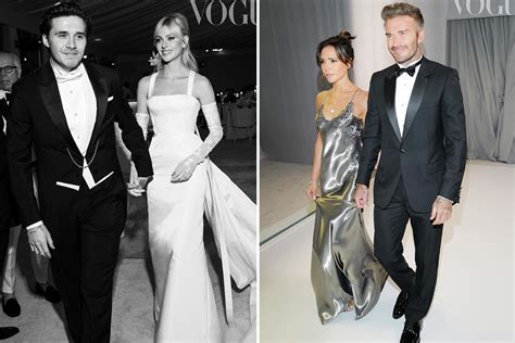 Victoria Beckham stuns in slinky silver dress as she breaks silence on ...