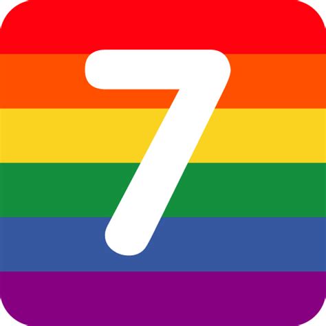 Rainbow Indicator Seven Discord Emoji