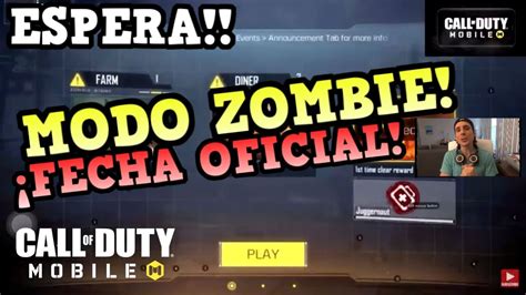 Lanzamiento Oficial Del Modo Zombie Call Of Duty Mobile Fecha Del