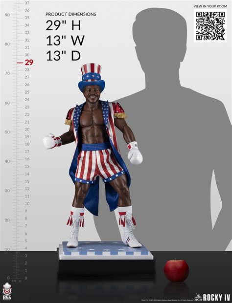 Apollo Creed: Rocky Collectible Statue by PCS