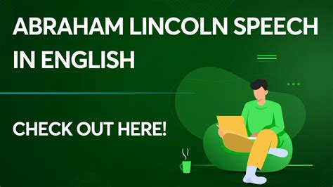 Abraham Lincoln Speech in English: Get the complete text here!