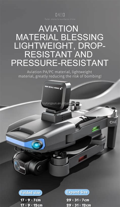 Ae3 Pro Max Drone 5g Wifi 8k Dual Camera Foldable Quadcopter Remote ...