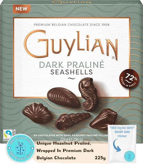 Guylian Seashells Dark Praline 225g Belgian Dark Chocolate Luxury