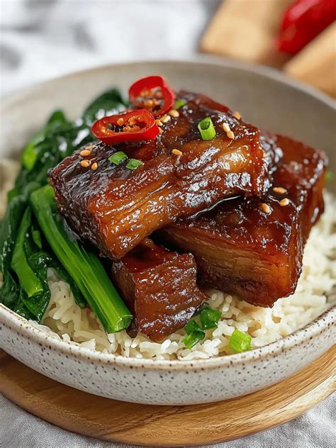 Slow Cooked Caramelized Pork Belly: A Family Favorite Delight - Recipes