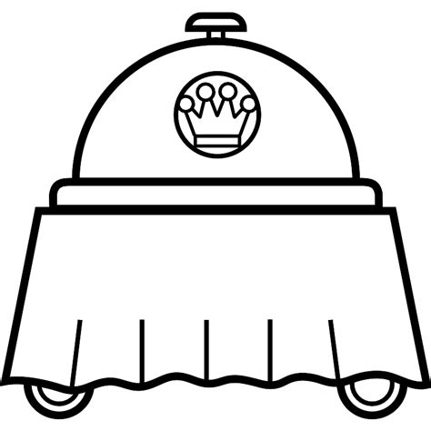 Room Service Food And Restaurant Vector Svg Icon Svg Repo