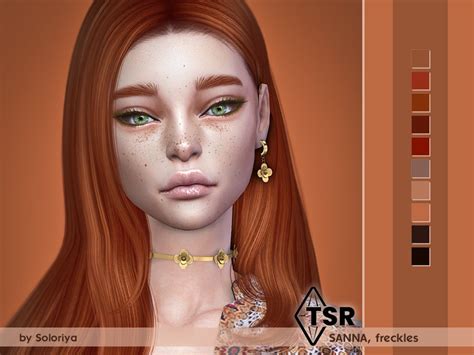 The Sims Resource Freckles Sanna