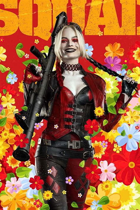 Pin Di Harley Quinn Margot Robbie Suicide Squad Wallpaper Ponsel HD