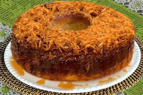 Bolo De Cocada Invertido Irresist Vel Sa De Vida Total