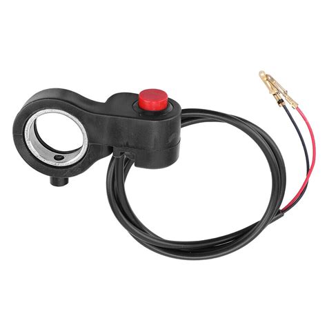 Universal Motorcycle Handlebar Switch E Bike Horn Starter Kill Button