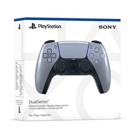 Беспроводной контроллер DualSense™ для PS5™, цвет Монетный серебряный ...