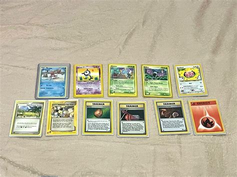 POKEMON TCG VINTAGE CARDS, Hobbies & Toys, Toys & Games on Carousell