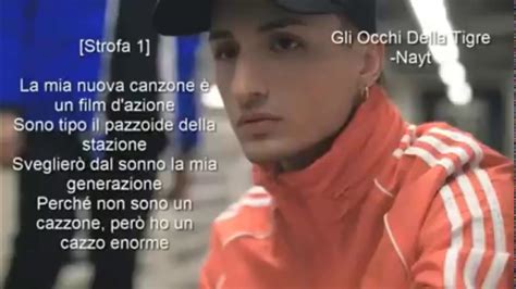 Gli Occhi Della Tigre Testo E Canzone Nayt Prod D E Skioffi Youtube