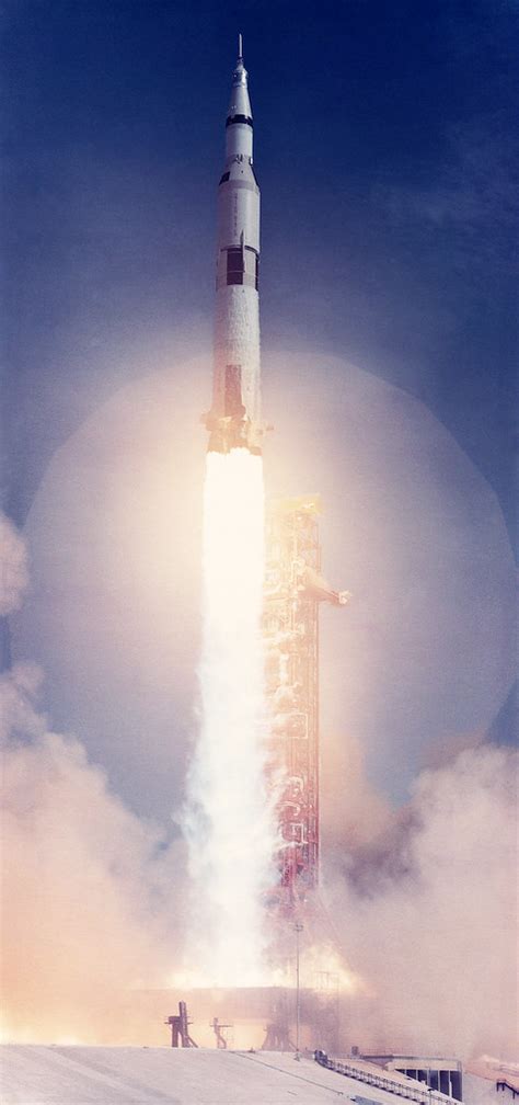 Apollo 11 Liftoff Saturn 5 Rocket July 16 1969 Nasa Ke Flickr