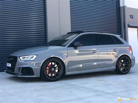 Audi RS3 8V Hatch Grey Vorsteiner V FF 108 Wheel Front