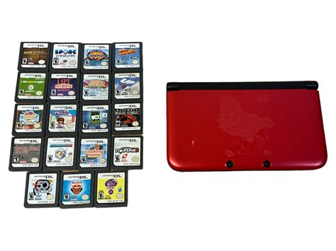 Lot Nintendo Ds3 Xl And Games