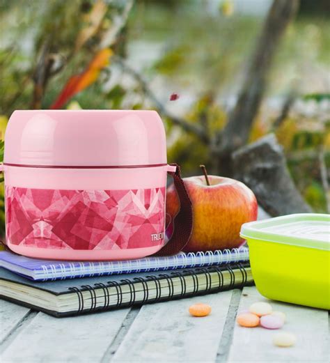 Buy Foody Pink Plastic Thermoware Lunch Box At Off By Trueware