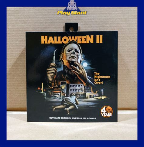 Halloween 2 7 Scale Action Figure Ultimate Michael Myers And Dr