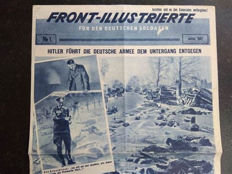 FRONT ILLUSTRIERTE FÜR DEN DEUTSCHEN SOLDAT No 1 Jan 1942 FILMHAUER