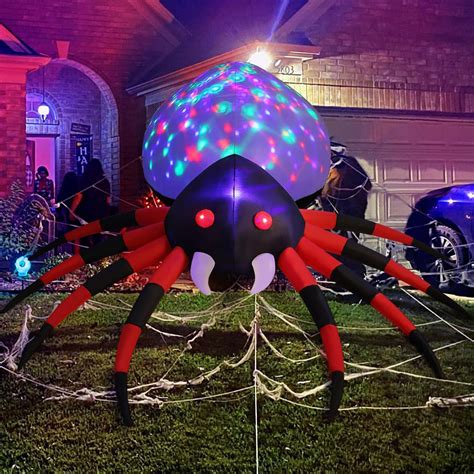 The Holiday Aisle Halloween Inflatable Spider Blow Up Spider Halloween