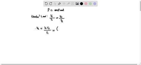 SOLVED One Mol Of An Ideal Gas Is Enclosed In A Container Of Volume V