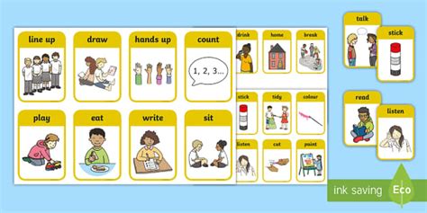 New EAL Starter Instructions Flash Cards