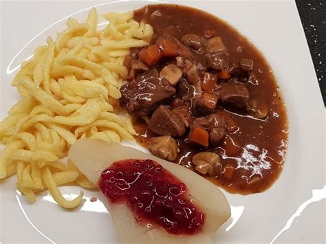 Würziges Hirschgulasch von dieter1954 Chefkoch