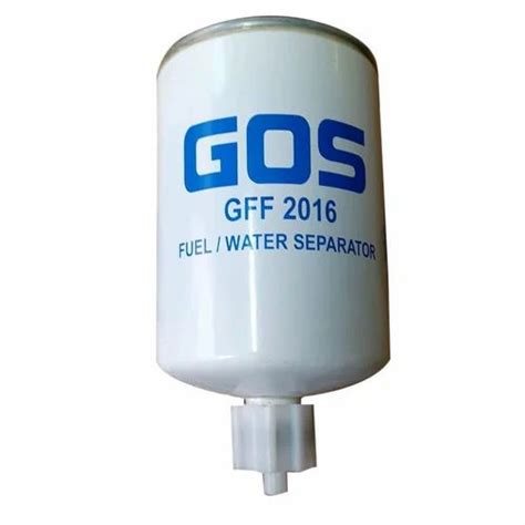 Cylindrical Stage Filtration Gos Gff Tc Nut Fuel Water Separator