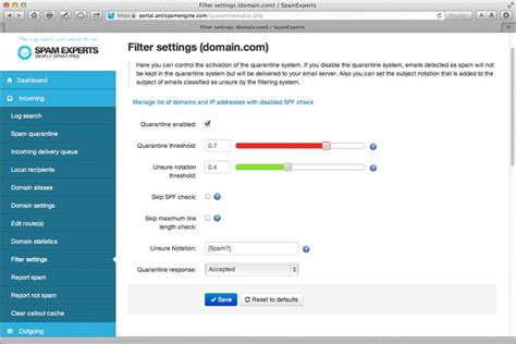 Tutorial 5: Adjust Filter Settings - Anti Spam Engine