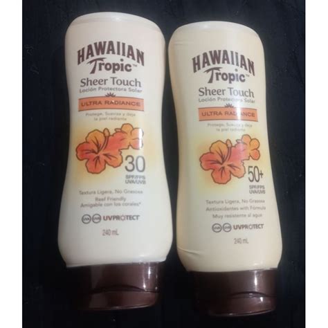 Hawaiian Tropic Sheer Touch Ultra Radiance Spf Fps 30 Ou 50 Loción