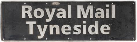 Nameplate Royal Mail Tyneside Ex British Railways Nameplates Diesel