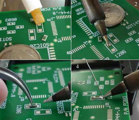 SMD монтаж: основы пайки, пайка печатных плат и технология. Монтаж SMD ...