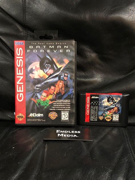 Batman Forever Item And Box Only Sega Genesis