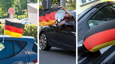 Em Schmuck Und Deutschland Flagge Am Auto Wann Ein Bu Geld Droht Und