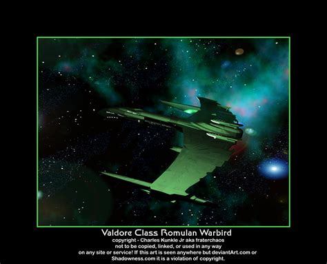 Valdore Class Romulan Warbird by fraterchaos on DeviantArt