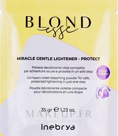 Inebrya Blondesse Purple Bleaching Powder Compact Poudre D Colorante