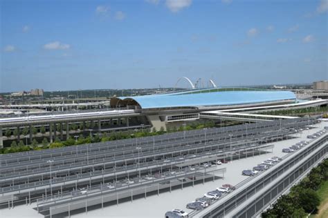 Texas high-speed train unveils passenger station in Dallas ...