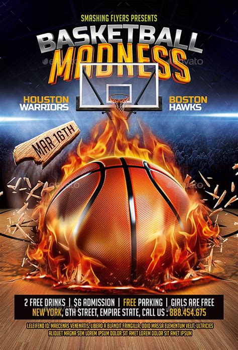 Creative Basketball Flyer For Download Free Basketball Flyer Flyer