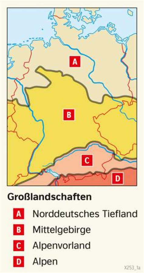 Deutschland Großlandschaften 978 3 14 100382 6 36 1 11 Diercke 2023